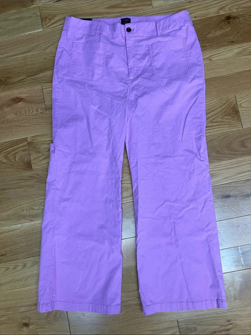 NWT J. Crew Pink Lizzie Pant - Light Pink sz 34